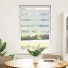 Elegant duo rolgordijn voor een moderne en stijlvolle woning - Wit / 70 x 120 cm - Jaloezieën & rolgordijnen