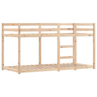 Elegant metalen stapelbed van massief grenenhout voor kleine kamers - Bedden & bedframes
