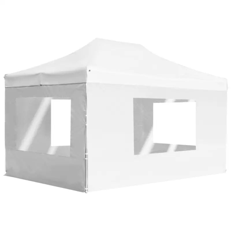 Elegant partytent met oxford stof en pvc ramen voor zware regen - Wit / 4.5 x 3 m / 1 - Partytenten & prieëlen
