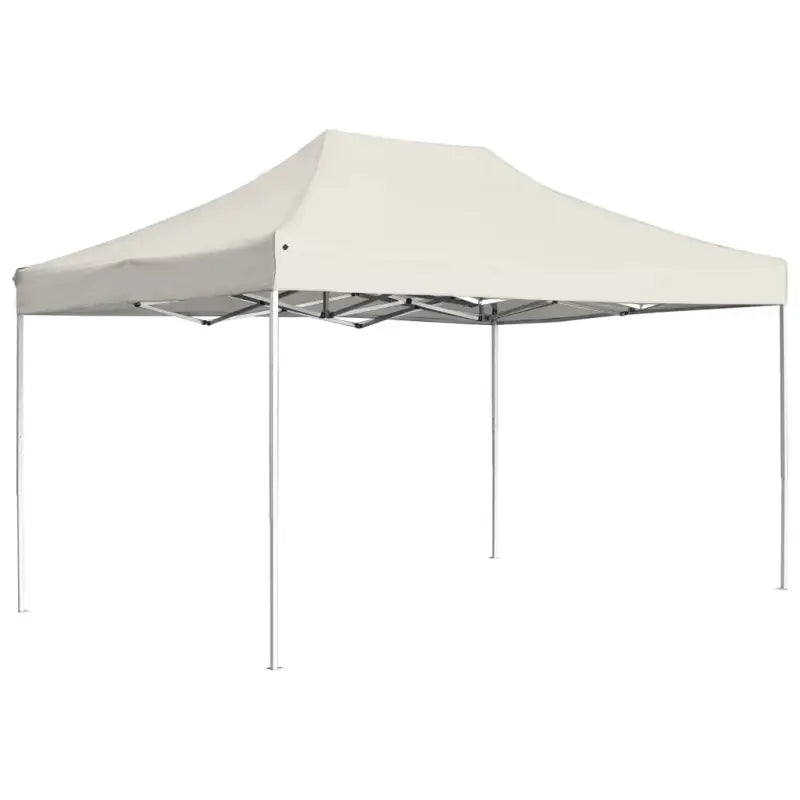 Elegant partytent van Oxford stof ideaal bij zware regen voor buitenevenementen - Crème / 4.5 x 3 m / 1 - Partytenten &