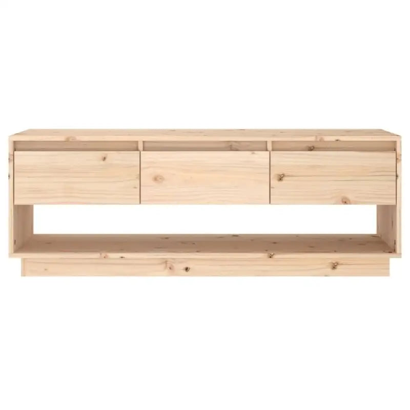 Elegant TV-Meubel van Massief Grenenhout met Strakke Lijnen - Tv-meubels