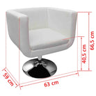 Elegante draaistoelen voor woonkamer kantoor en lounge - Fauteuils & Relaxfauteuils