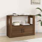 Elegante dressoirs van bewerkt hout met stevige en vochtbestendige afwerking - bruin eikenkleur / 1 - Dressoirs &