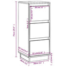 Elegante dressoirs van massief grenenhout voor klassiek interieur - Dressoirs & buffetkasten