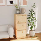 Elegante dressoirs van massief grenenhout voor klassiek interieur - Naturel / 1 - Dressoirs & buffetkasten
