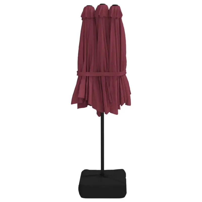 Elegante dubbele parasol voor schaduw en uv-bescherming - Parasols en zonneschermen