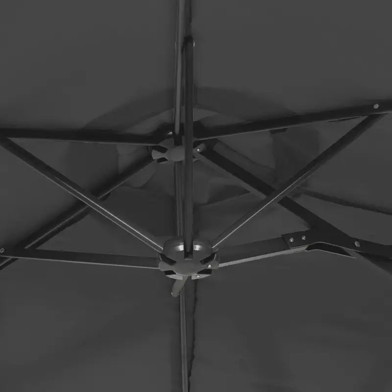 Elegante dubbele parasol voor schaduw en UV-bescherming - Parasols en zonneschermen