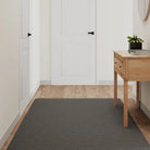 Elegante en praktische tapijtloper van polypropyleen - Antraciet / 100 x 180 cm - Vloerkleden