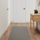 Elegante en praktische tapijtloper van polypropyleen - Grijs / 60 x 180 cm - Vloerkleden