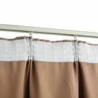 Elegante gordijnen met metalen haken inclusief levering voor woonkamer en slaapkamer - Gordijnen & vitrages