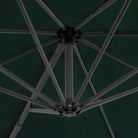 Elegante hangende parasol met aluminium paal voor schaduw en UV-bescherming - Parasols en zonneschermen