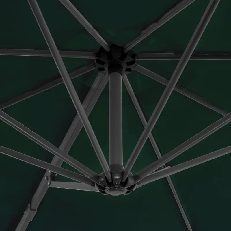 Elegante hangende parasol met aluminium paal voor schaduw en UV-bescherming - Parasols en zonneschermen