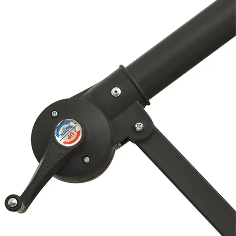 Elegante hangende parasol met LED-verlichting voor schaduw en UV-bescherming - Parasols en zonneschermen