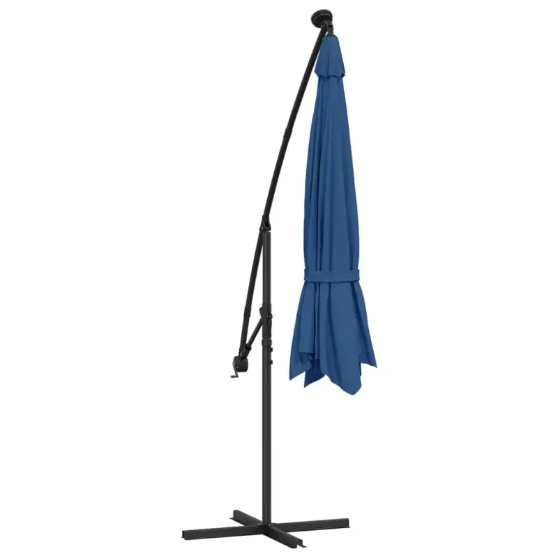 Elegante hangende parasol met LED-verlichting voor schaduw en UV-bescherming - Parasols en zonneschermen
