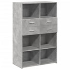 Elegante hoge kast van bewerkt hout voor een stijlvolle inrichting - Dressoirs & buffetkasten