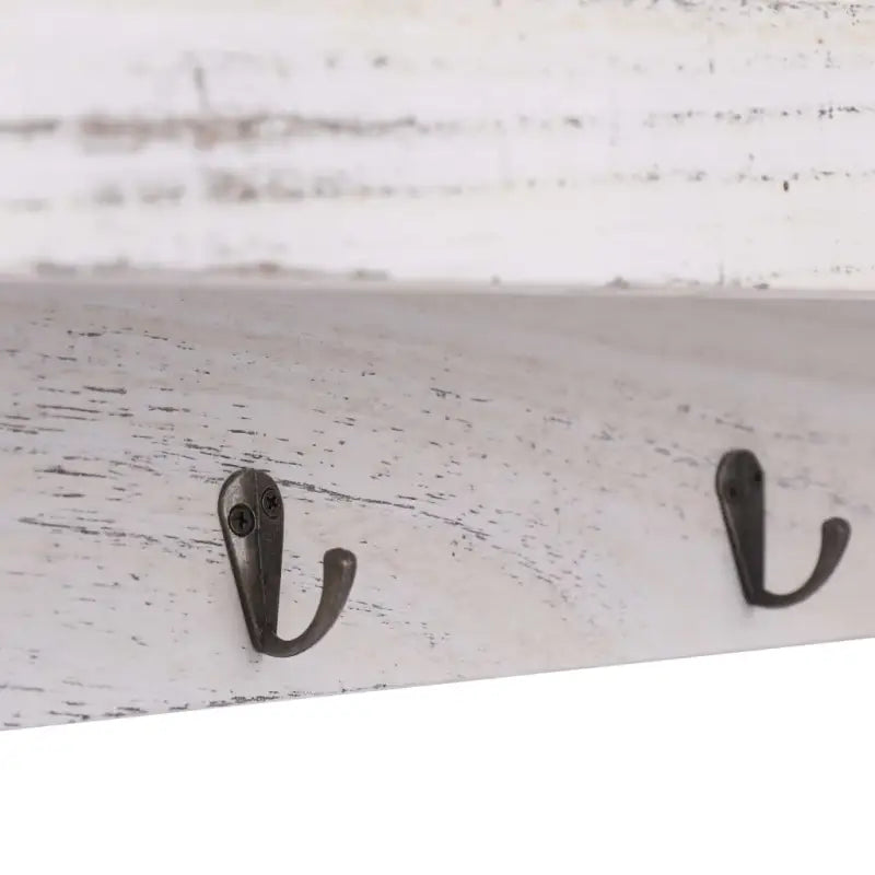 Elegante Houten Wandkapstok voor een Decoratieve Hal - Kapstokken