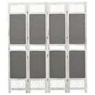 Elegante kamerscherm voor privacy en decoratie in elke kamer - 140 x 165 cm / 4 - Kamerschermen