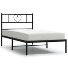 Elegante metalen bedframe met extra opbergruimte voor je slaapkamer - Bedden & bedframes