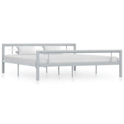 Elegante metalen bedframe met stevige ondersteuning - Bedden & bedframes