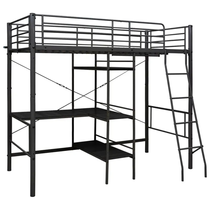 Elegante metalen stapelbed voor kinderkamers met beperkte ruimte - Bedden & bedframes