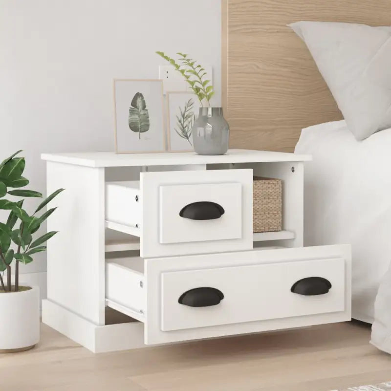 Elegante nachtkastje van duurzaam bewerkt hout - Nachtkastjes
