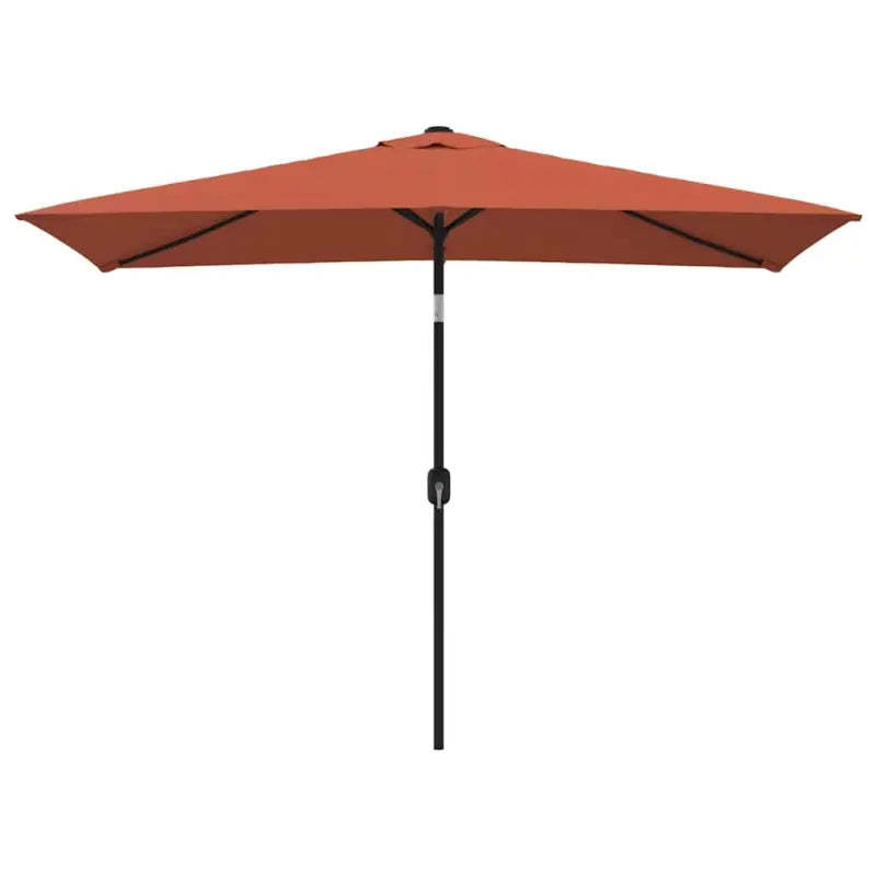 Elegante parasol met stalen paal voor schaduw en uv-bescherming - Parasols en zonneschermen