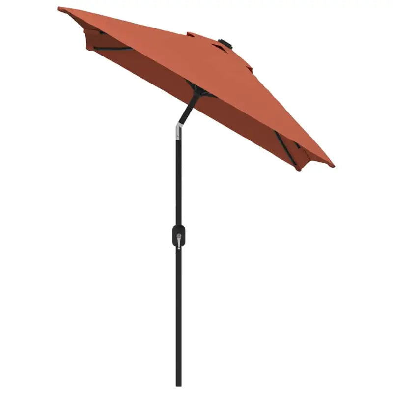 Elegante parasol met stalen paal voor schaduw en uv-bescherming - Parasols en zonneschermen