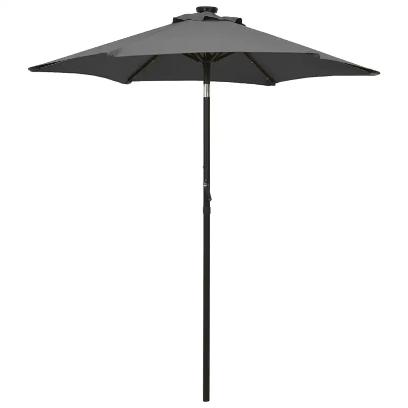 Elegante parasol voor een vlakke ondergrond met kleine onderdelen - Antraciet / 1 - Parasols en zonneschermen
