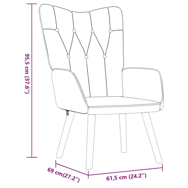 Elegante relaxfauteuil met modern design en aantrekkelijk detail - Fauteuils & Relaxfauteuils
