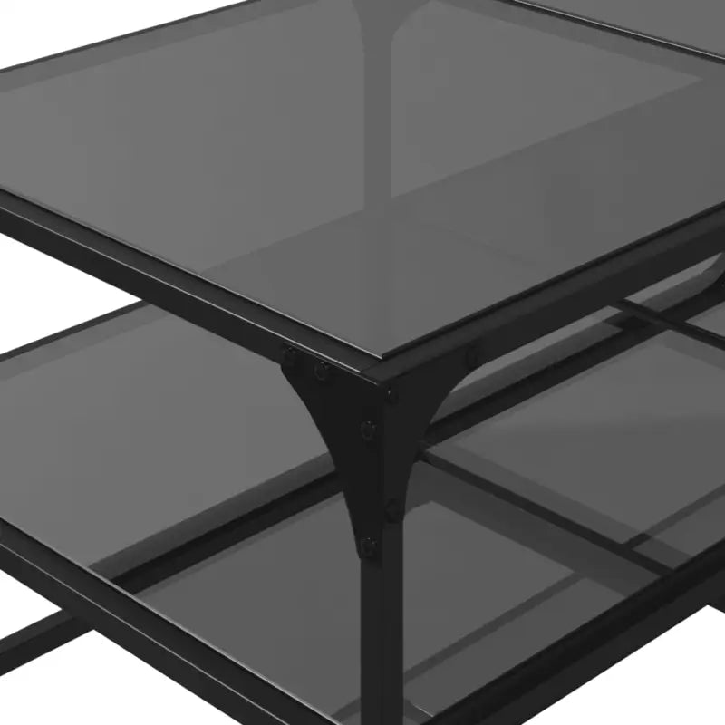 Elegante salontafel met glazen blad voor moderne woonkamers - Salontafels