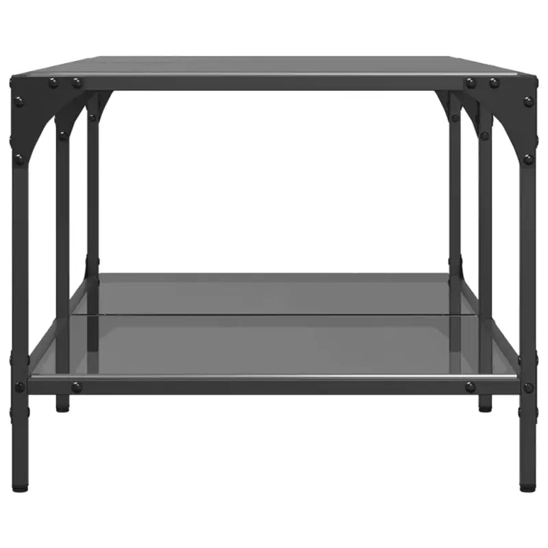 Elegante salontafel met glazen blad voor moderne woonkamers - Salontafels