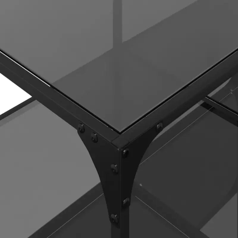Elegante salontafel met glazen blad voor moderne woonkamers - Salontafels
