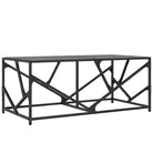 Elegante salontafel met glazen blad voor woonkamer decoratie - Salontafels