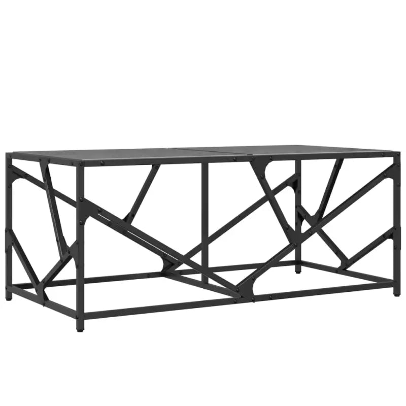 Elegante salontafel met glazen blad voor woonkamer decoratie - Salontafels