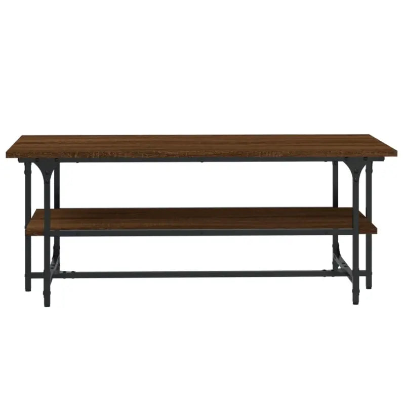 Elegante salontafel van bewerkt hout voor een moderne woonkamer - Salontafels