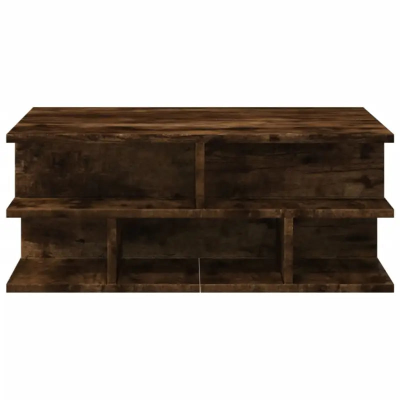 Elegante salontafel van bewerkt hout voor een stijlvolle woonkamer - Salontafels
