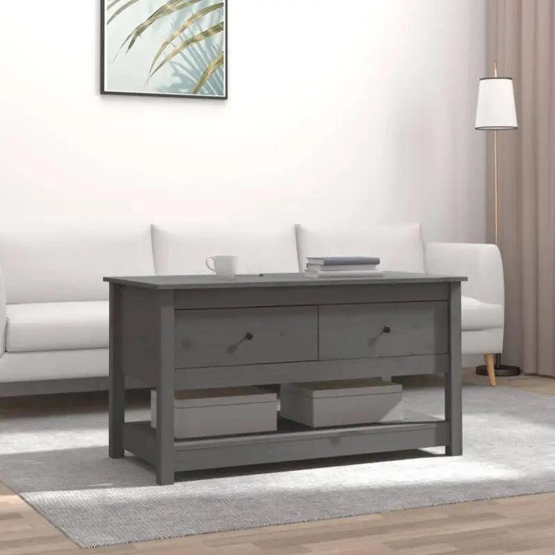 Elegante salontafel van massief grenenhout voor thuis - Salontafels
