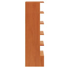 Elegante schoenenkast van massief grenenhout voor een opgeruimde ruimte - Bruin / 1 / 52 cm - Schoenenrekken