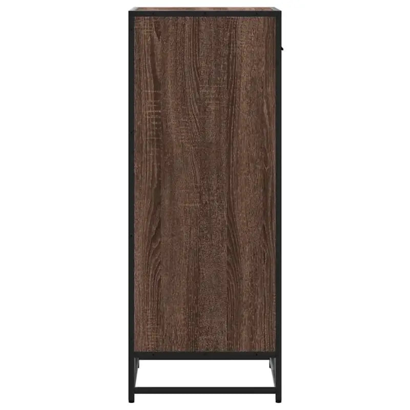 Elegante schoenenrek van bewerkt hout voor een opgeruimde omgeving - Schoenenrekken