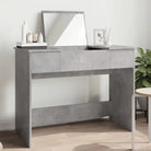 Elegante slaapkamerkaptafel van duurzaam bewerkt hout - Betongrijs / 1 - Slaapkamerkaptafels
