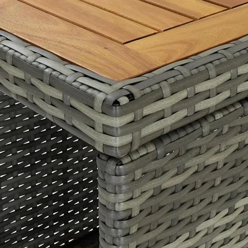 Elegante tuinset van poly rattan voor buitengebruik - Tuinsets