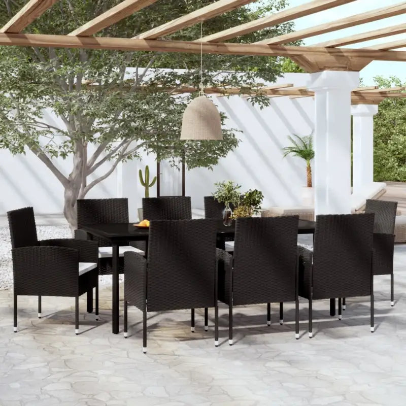 Elegante tuinset voor buiten met stevig stalen frame - Tuinsets