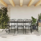 Elegante tuinset voor genieten in je tuin of terras - Lengte tafel 165 cm - Tuinsets