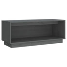 Elegante tv meubel van massief grenenhout met strakke lijnen - Tv-meubels