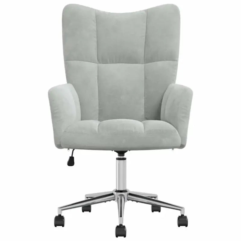 Elegante verstelbare draaibare relaxstoel met modern blokpatroon - Fauteuils & Relaxfauteuils