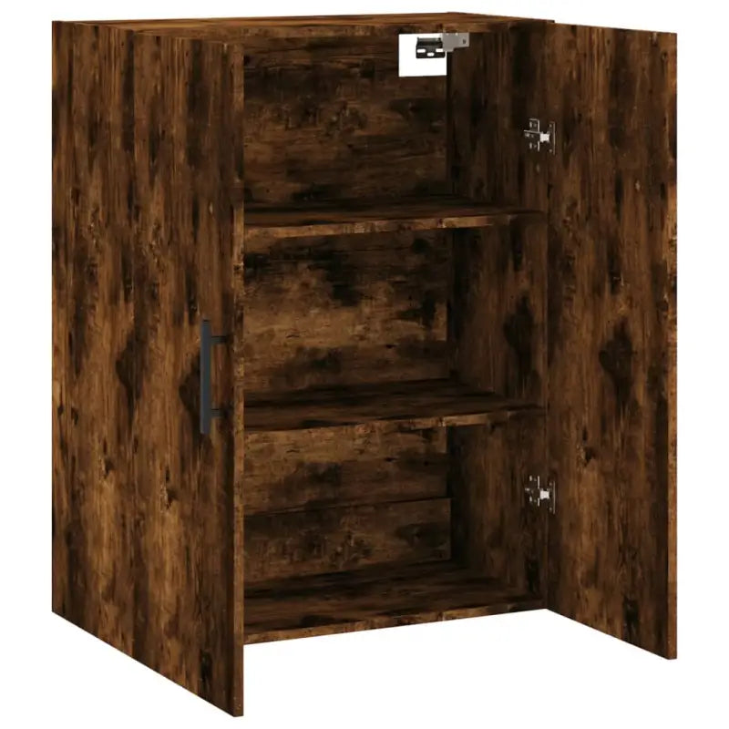 ELEGANTE Wandgemonteerde Dressoir in bewerkt hout - Dressoirs & buffetkasten
