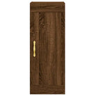 Elegante wandkast van bewerkt hout met tijdloos ontwerp - Dressoirs & buffetkasten