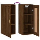 Elegante wandkast van bewerkt hout met tijdloos ontwerp - Dressoirs & buffetkasten