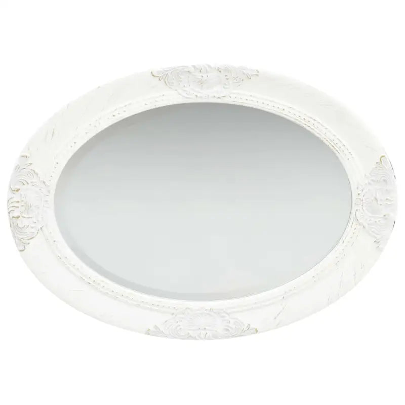 Elegante wandspiegel met antiek barok houten frame - Spiegels