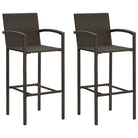 Elegante waterbestendige tuinbarset voor terras en patio - Tuinsets